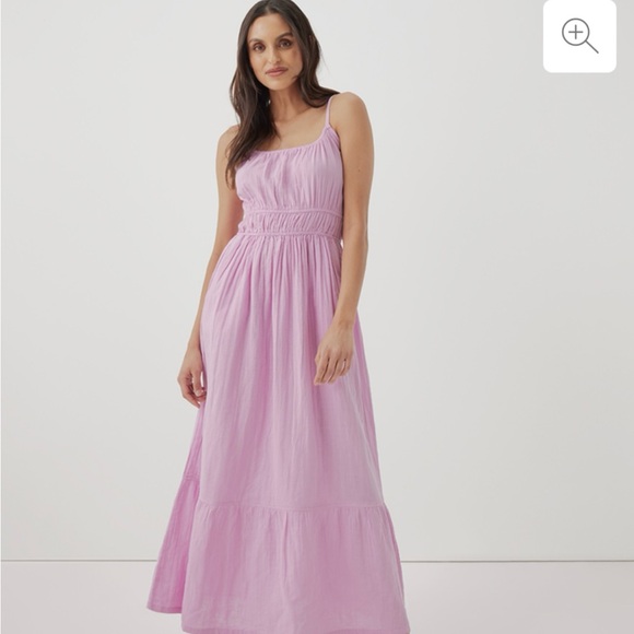 Pact Lavender Pink Maxi Dress - Picture 6 of 8